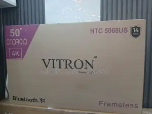 Vitron 5068us 50′′ Inch Frameless Uhd Android Tv