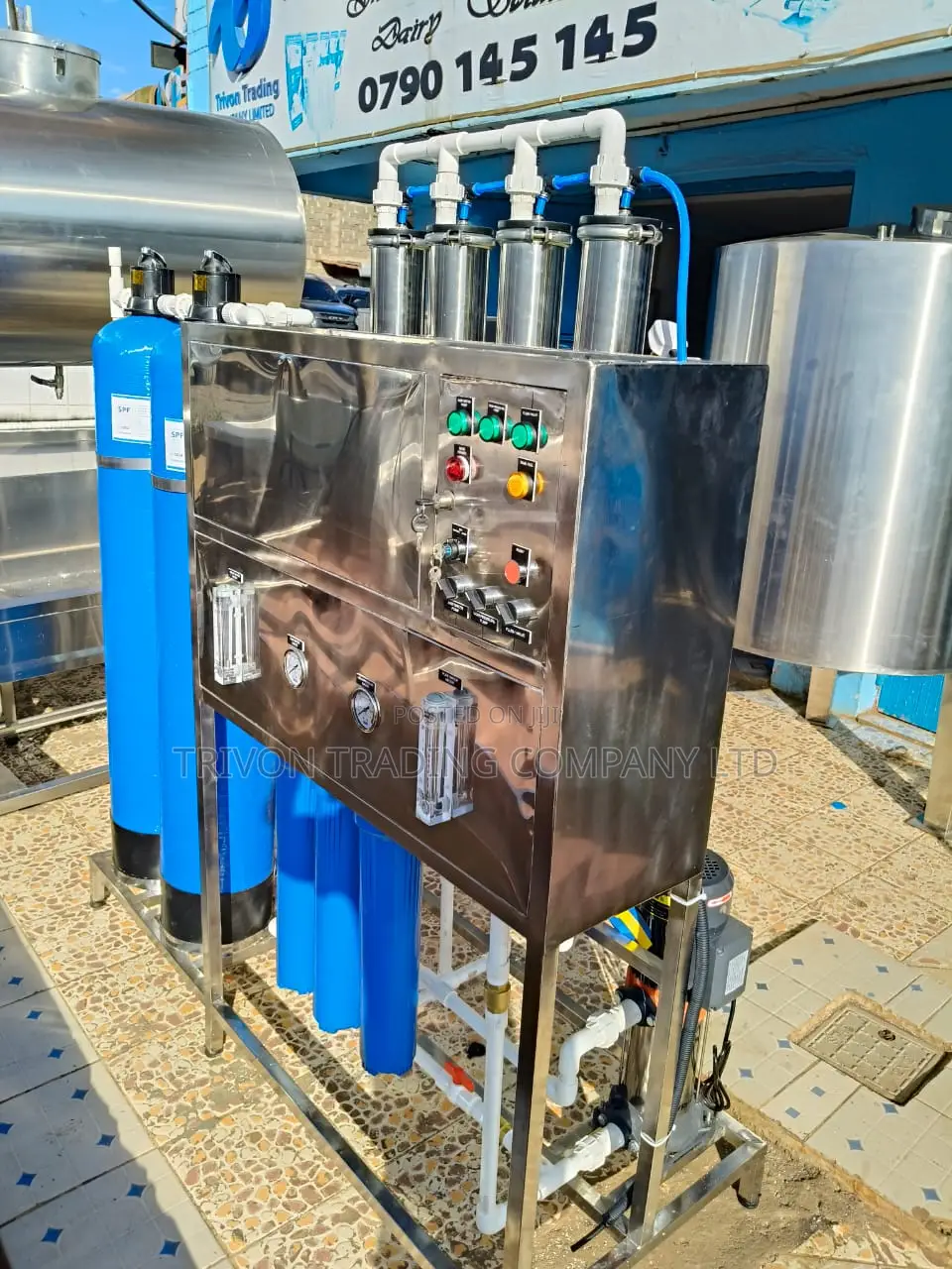 Water Purification System 750lph Reverse Osmosis