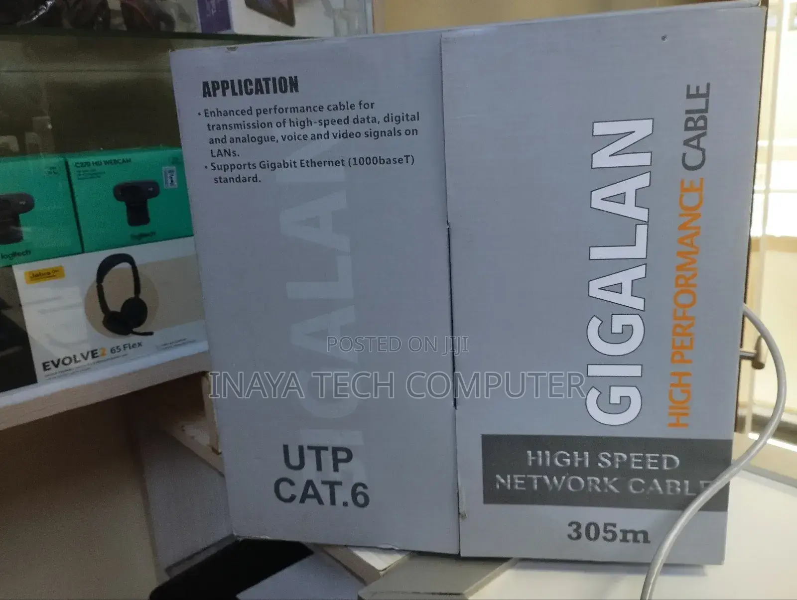 Gigalan 305m Indoor Utp High Speed Network Cable