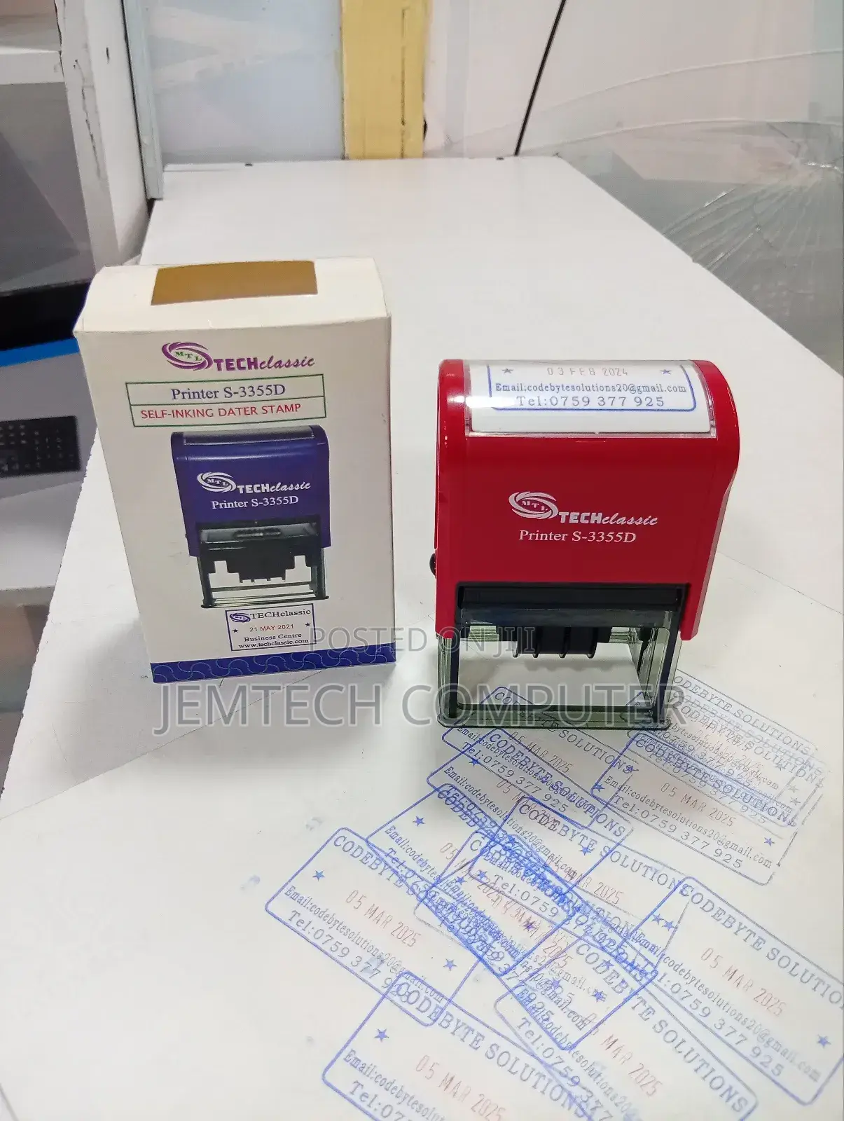 Self Inking Rubber Stamps
