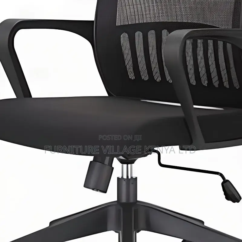 Ergonomic Seat; Captain Mesh High-Back Office Chair