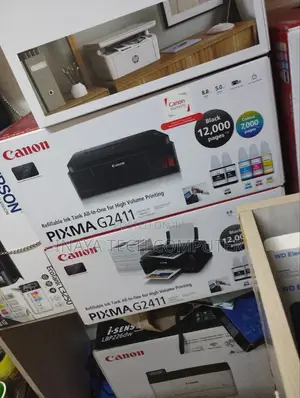 Canon Pixma G2411 A4 Print Scan Copy Usb Printer