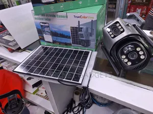 True Color V380 Wifi Outdoor Solar PTZ Camera 2 Cameras
