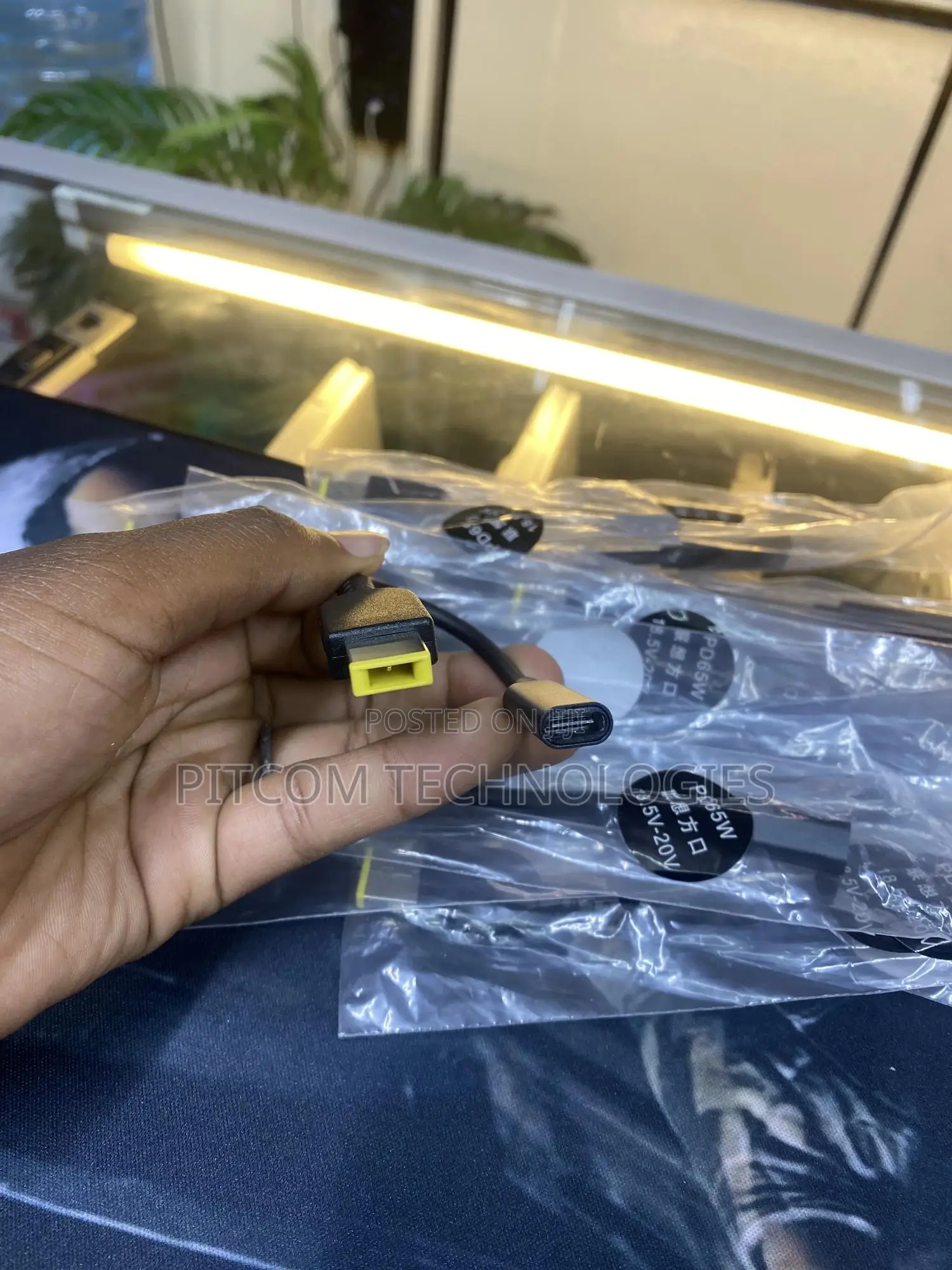 Type-C to Lenovo Charging Cable