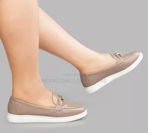Beige Brogues for Ladies