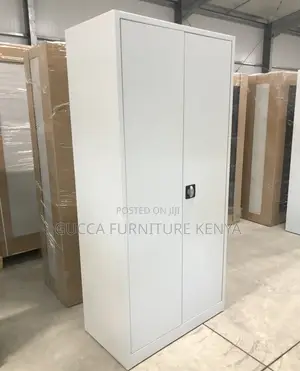 Cabinets: Office Steel Metal 2-Door Tool Cabinet