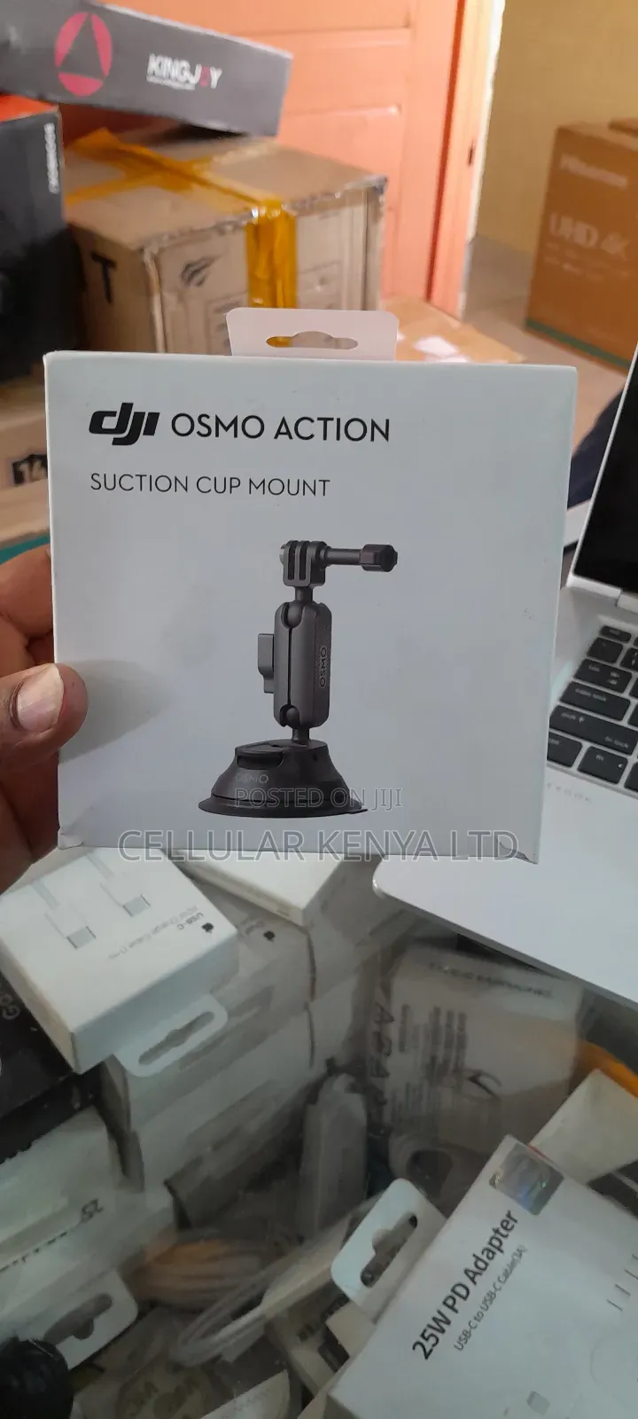 Dji Suction Cup Mount for Osmo Action