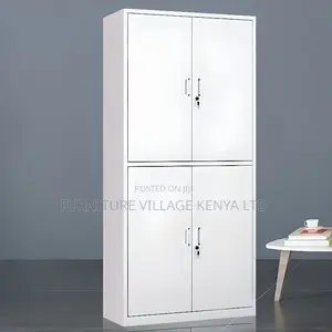 Home Office Rust Resistant Assembled Storage Cabinet
