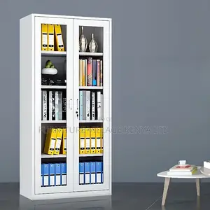 Home Office Rust Resistant Assembled Storage Cabinet