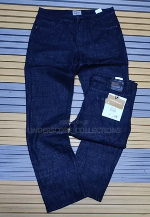 Executive Dark Blue Plus Size Men Jeans