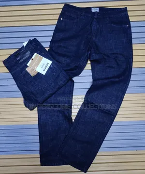 Executive Dark Blue Plus Size Men Jeans