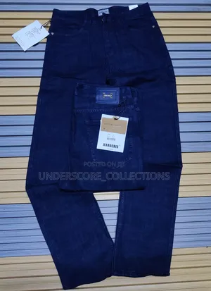 Executive Dark Blue Plus Size Men Jeans