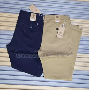 Beige Plus Size Men's Khaki Pants