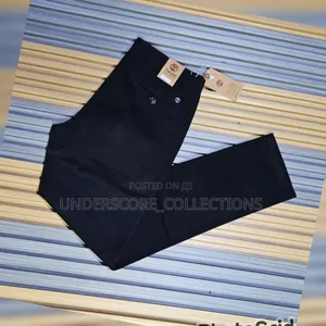 Black Plus Size Men's Khaki Pants