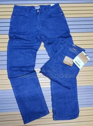 Light Blue Plus Size Men's Jeans