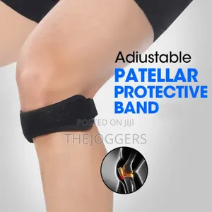 Adjustable Anti-Slip Knee Brace Patella Strap for Sports