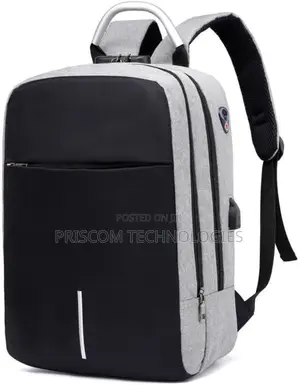 Men/Women Laptop Bag With Usb Charging Cable, Numeric Lock