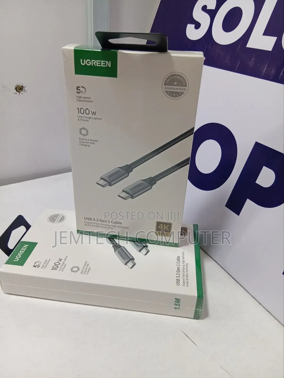 Ugreen Usb 3.2 Gen 1 Type C 100w Display Cable