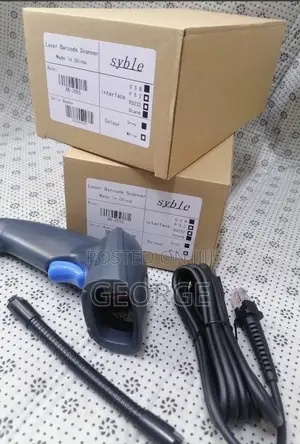 Attested Quality Syble Wired Laser Handheld Barcode Scanner