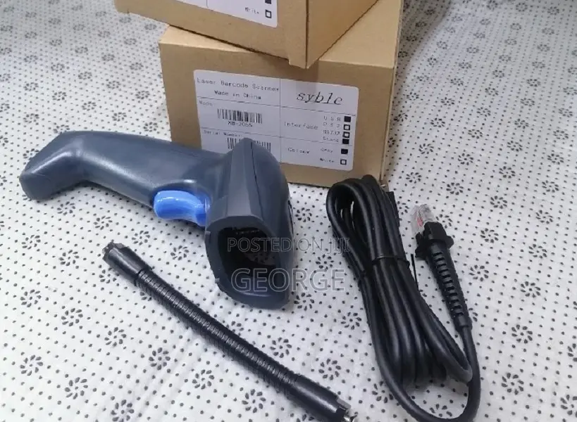 Genuin<> Syble Wired Laser Handheld Barcode Scanner