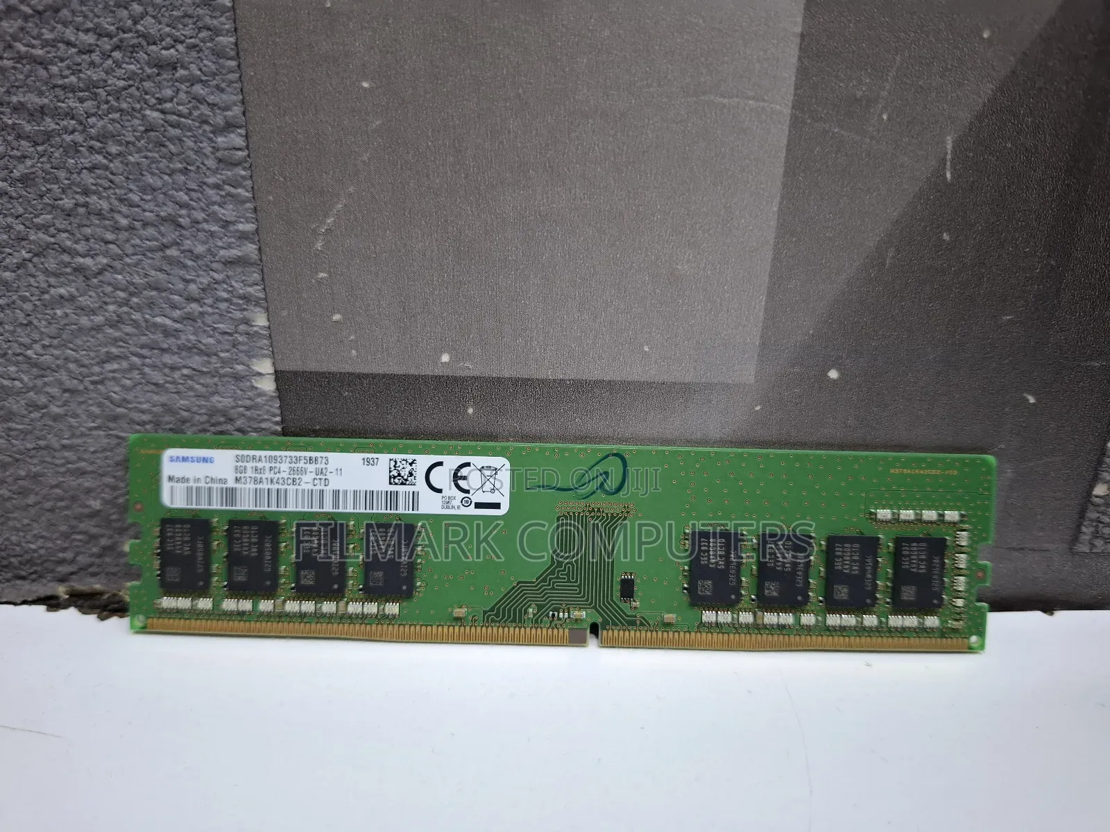 Samsung 8gb 1rx8 Ddr4 Pc4-2666v-Ua2-11 Desktop Pc Memory
