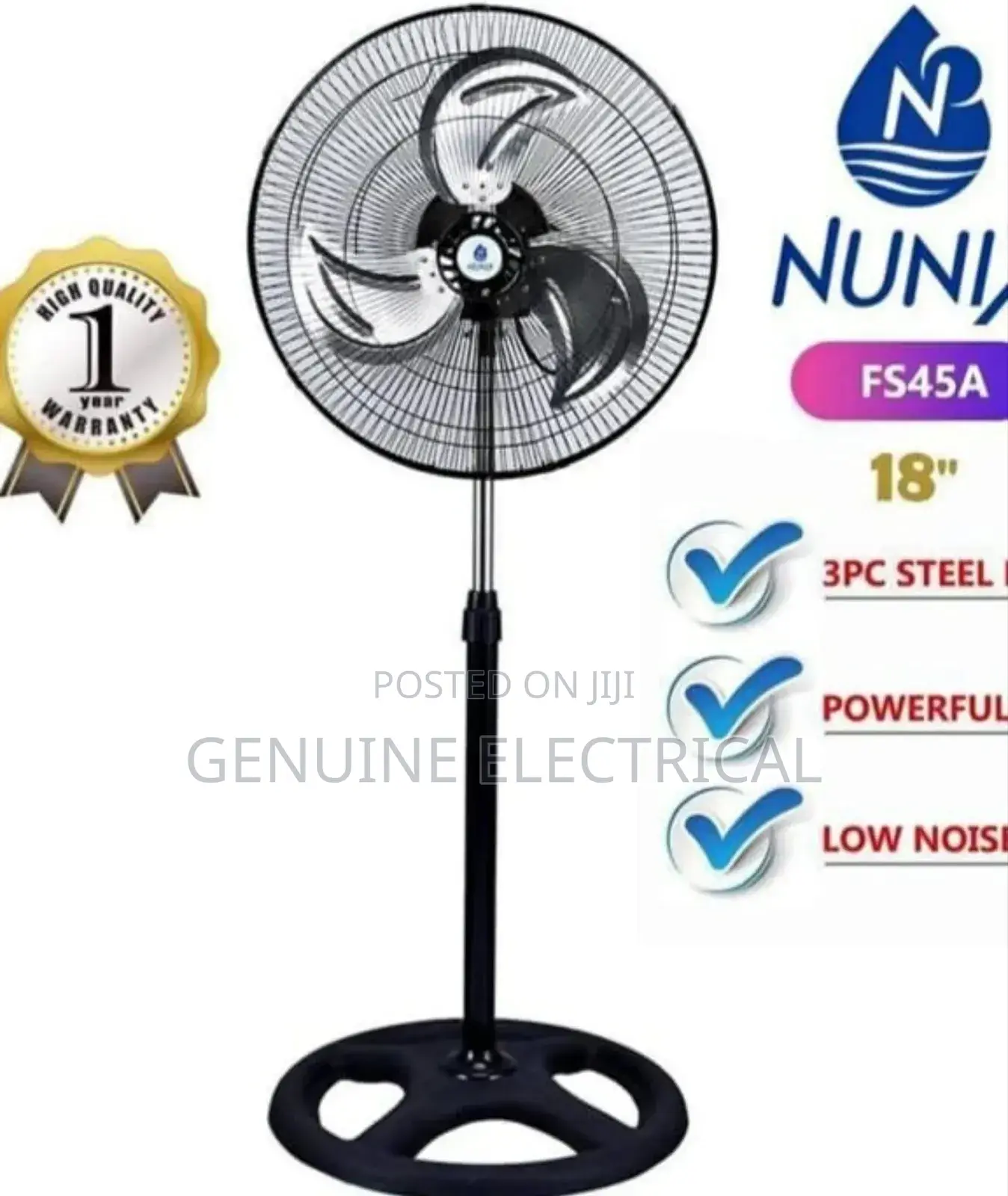 Nunix Standing Fan