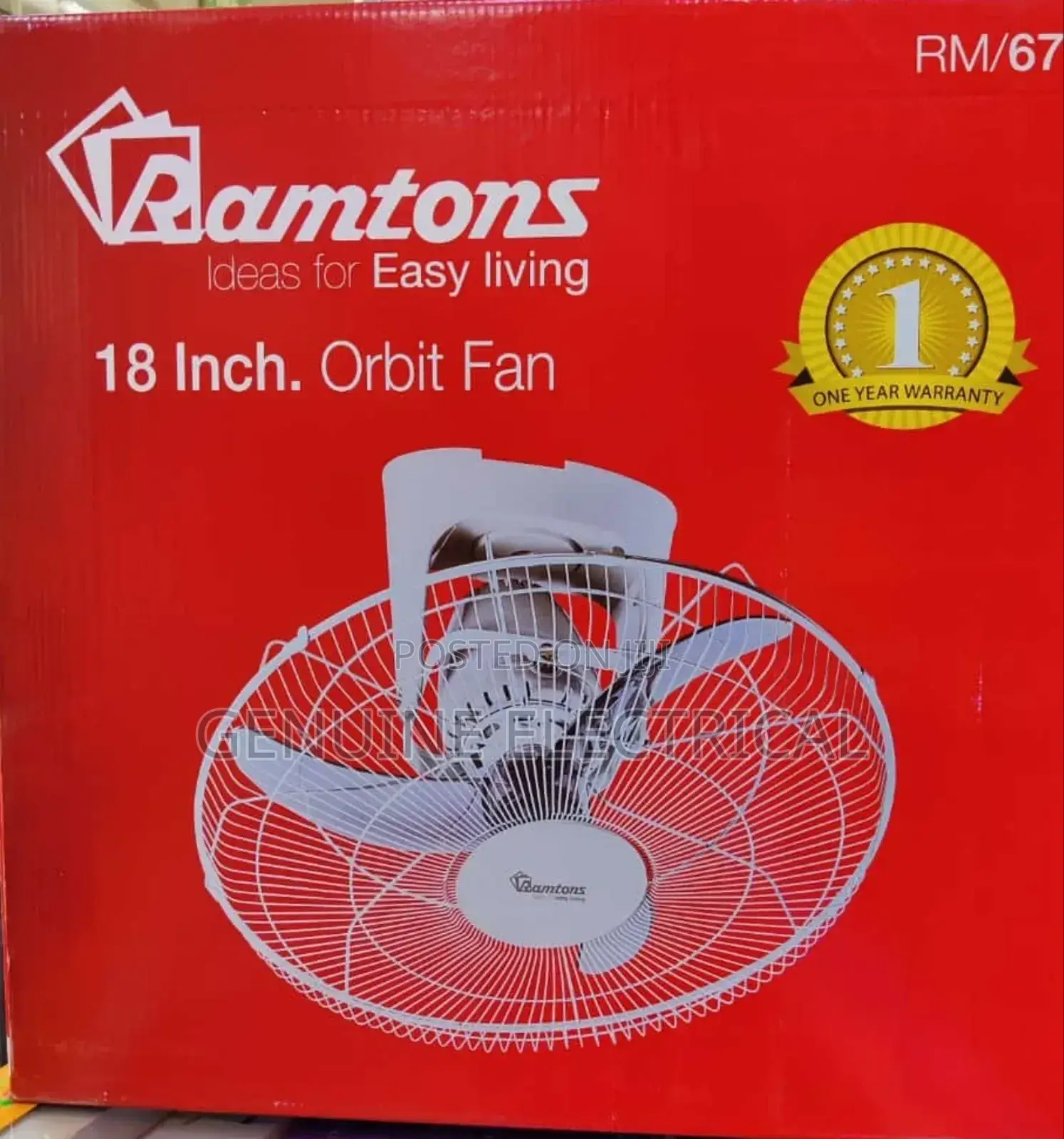 Ramtons Orbit Fan