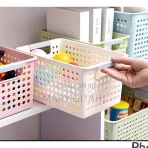 Medium Plastic Storage Basket Size: *29.5*27*11.5cm* C