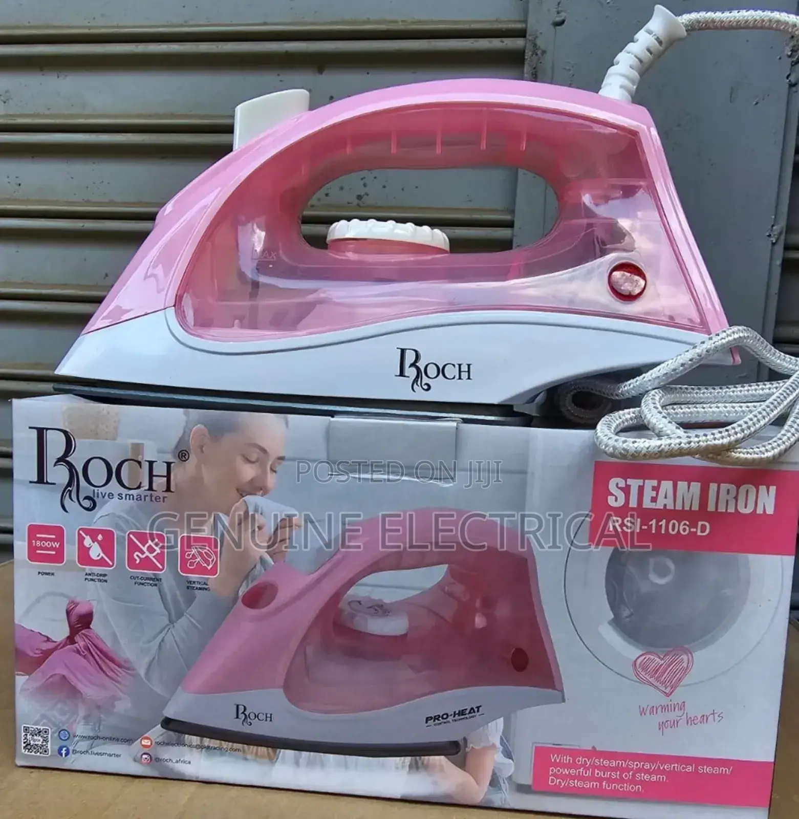 Steam Iron Box Roch