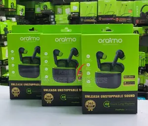 Oraimo Free Pods Lite Otw-330 Nebula Blue With Green Tips.