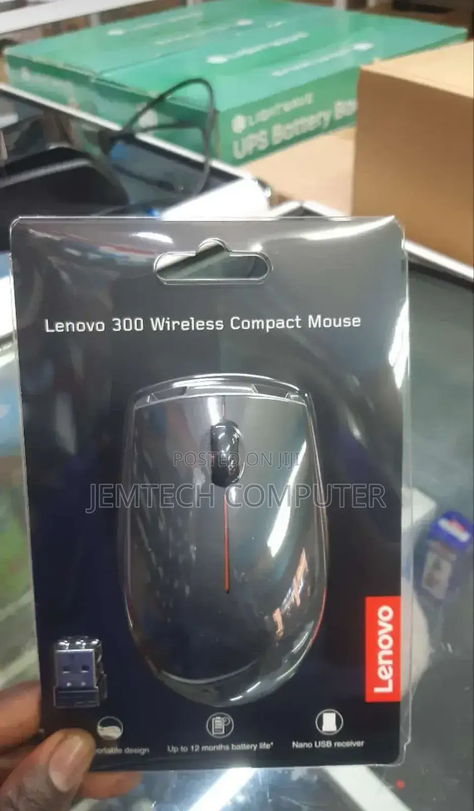 Lenovo 300 Wireless Mouse With Battery