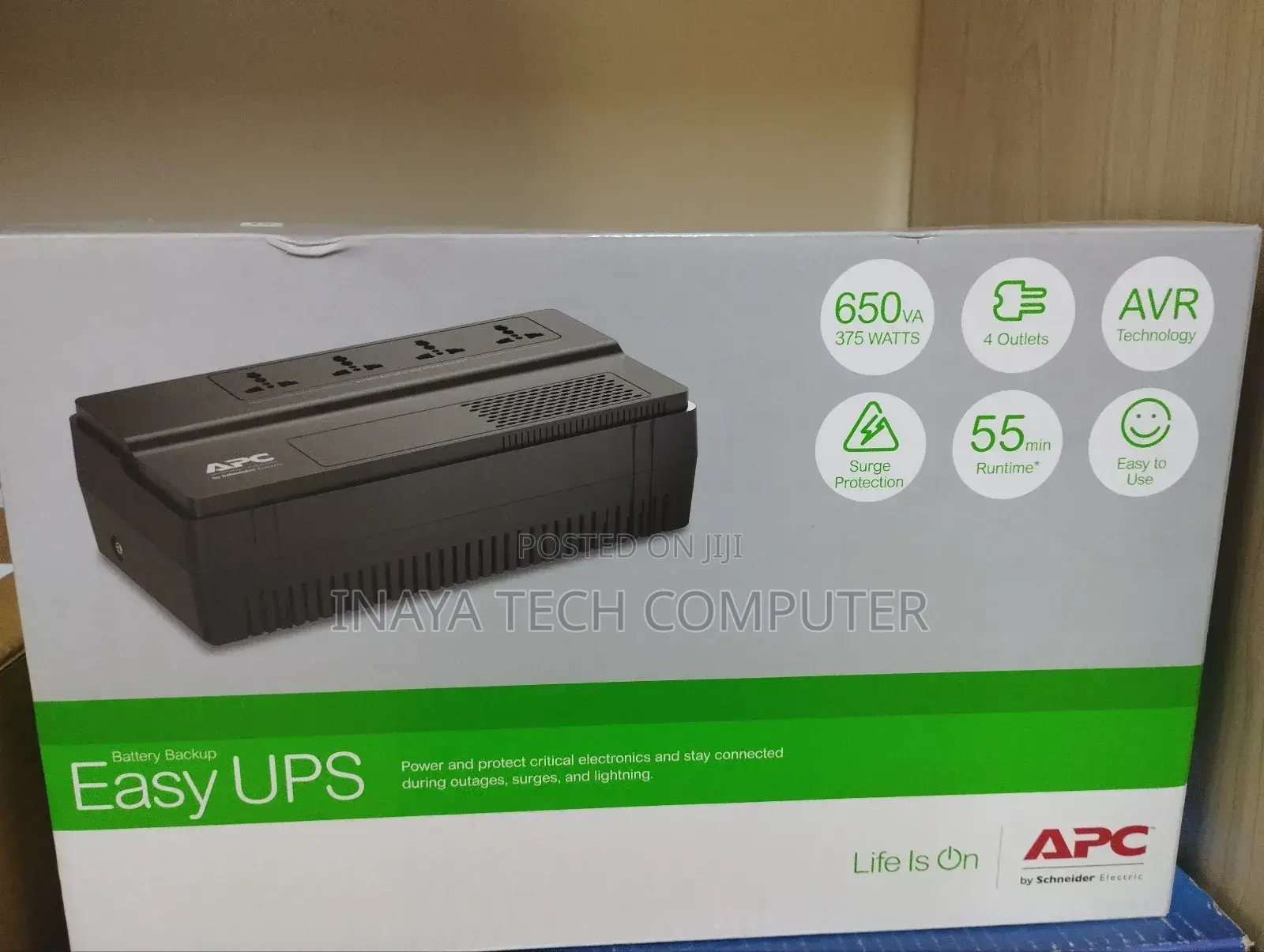 Apc 650va Easy Backup Ups