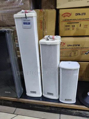 Column Speakers Available