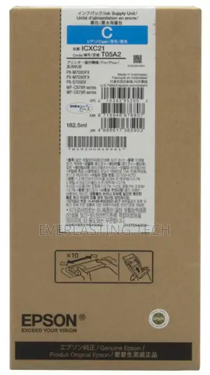 Epson T05a2 Workforce Pro Wf-C87xr Cyan Xl Cyan Ctriadge