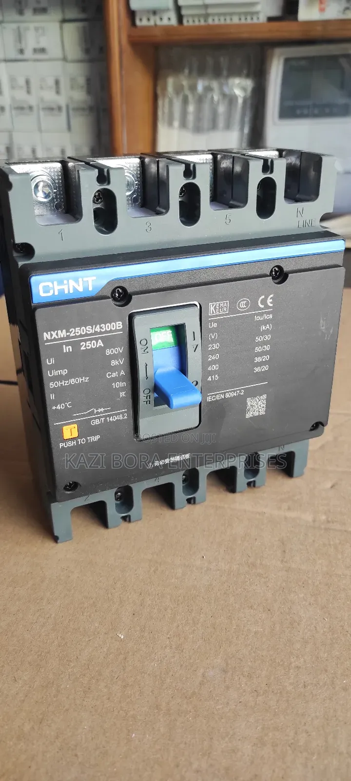 250a 4-Pole McCb Chint
