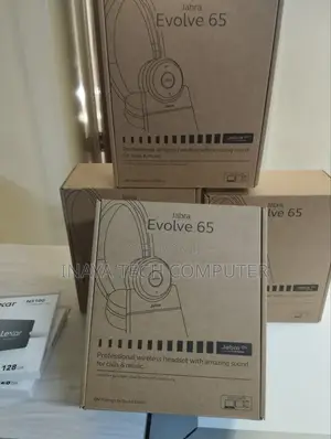 Jabra Evolve 65 Headset Link380a Ms Stereo With Stand
