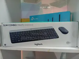 Logitech Slim Wireless Keyboard and Mouse Combo Mk470
