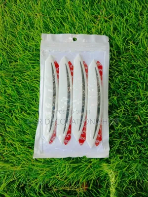 White 4pc Door Guards