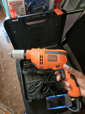 Black Decker Hammer Drill 600w Keyless Automatic Chuck 13mm