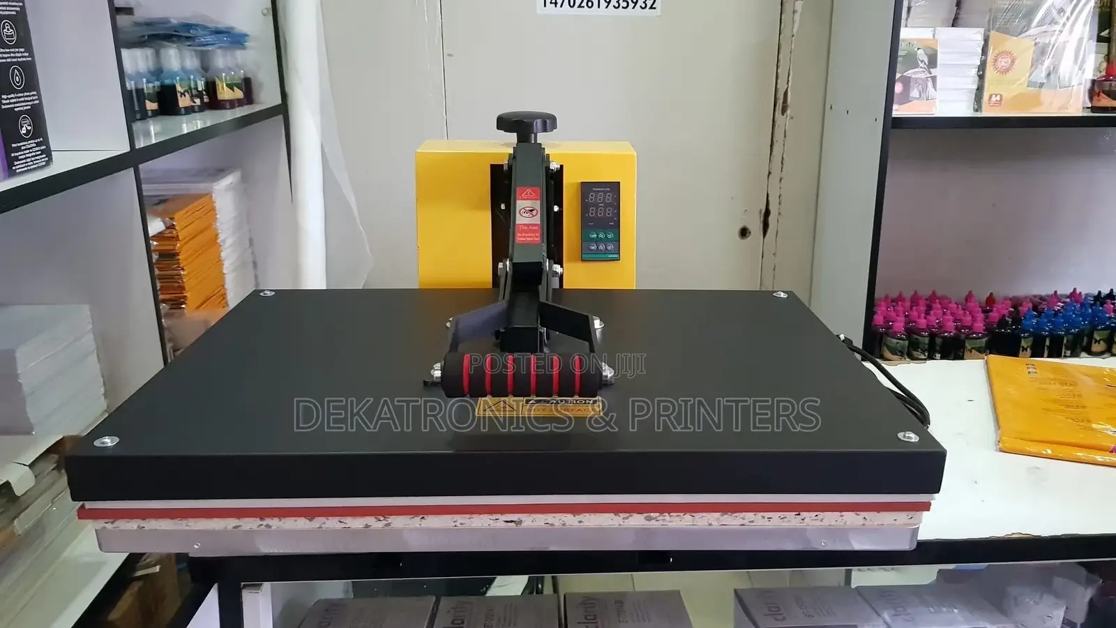 A2 Size Flat Bed Heat Press Machine