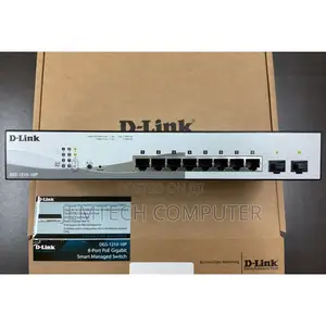 D-Link DGS-1210-10p 8-Ports Gigabit Poe + 2 SFP Port Switch