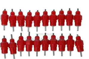 50 PCS Chicken Nipple Screw in Style