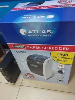 Atlas Crosss Cut 18 Sheets Paper Shredder