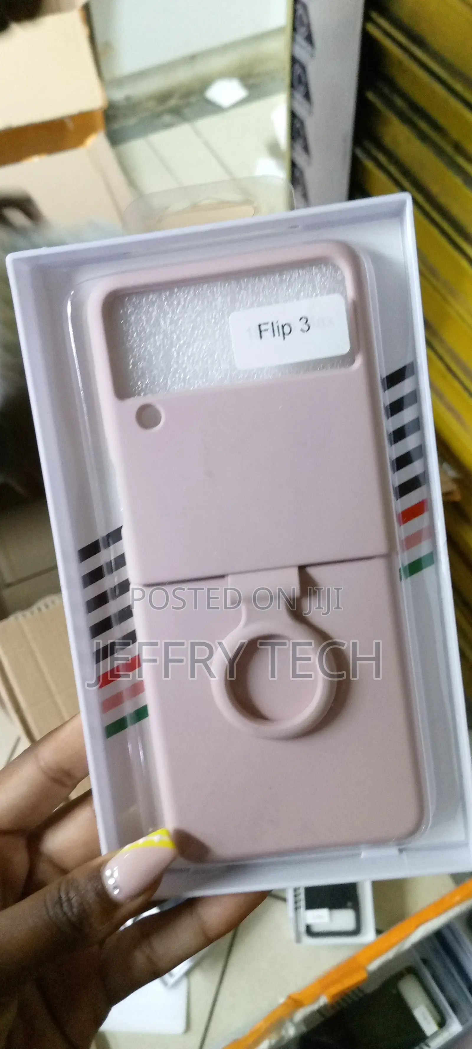 Liquid Silicone Case for Samsung Galaxy Z Flip3 Anti-Scratch