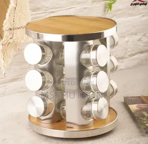 New Design *12pcs Stainless Steel Spice Rack