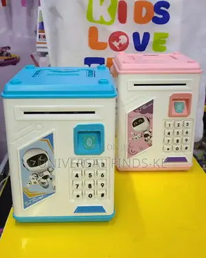 Kids Atm Savings Kids/Children Piggy Bank With Fingerprint