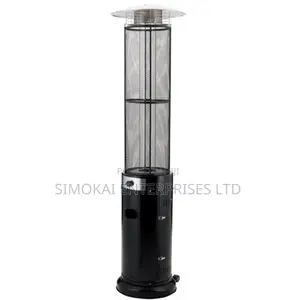 Cylindrical Black Flame Heater