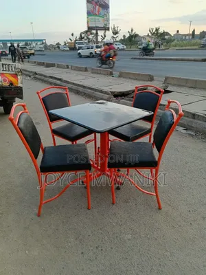 Restaurant Set, Black, Orange 