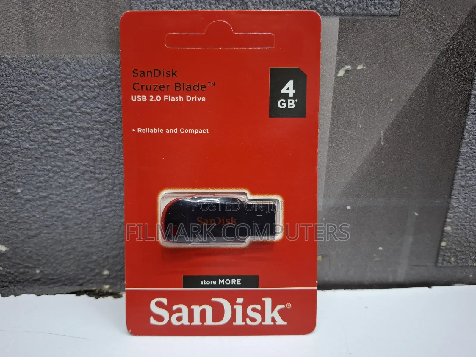 Sandisk Cruzer Blade Usb 2.0 Flash Drive 4gb