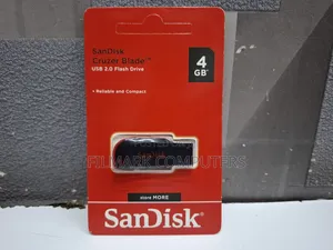 Sandisk Cruzer Blade Usb 2.0 Flash Drive 4gb